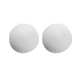 Maxbell Pool Scum Absorber Washable Bathtub White Reusable Swimming Pool Filter Ball 2x
