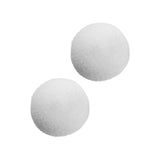 Maxbell Pool Scum Absorber Washable Bathtub White Reusable Swimming Pool Filter Ball 2x