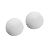 Maxbell Pool Scum Absorber Washable Bathtub White Reusable Swimming Pool Filter Ball 2x