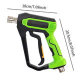 Maxbell Pressure Washer Household Cleaning Fence Driveway Yard Powerful Washing Tool External 22 To 14 No Extra Nozzles