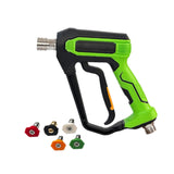 Maxbell Pressure Washer Household Cleaning Fence Driveway Yard Powerful Washing Tool External 22 To 14 With 5 Nozzles