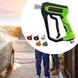 Maxbell Pressure Washer Household Cleaning Fence Driveway Yard Powerful Washing Tool External 22 To 14 With 5 Nozzles