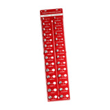 Maxbell Nut and Bolt Thread Checker for DIY Tool Enthusiasts Car Mechanics Plumbers
