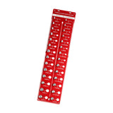 Maxbell Nut and Bolt Thread Checker for DIY Tool Enthusiasts Car Mechanics Plumbers