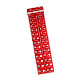 Maxbell Nut and Bolt Thread Checker for DIY Tool Enthusiasts Car Mechanics Plumbers