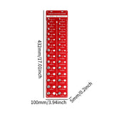 Maxbell Nut and Bolt Thread Checker for DIY Tool Enthusiasts Car Mechanics Plumbers