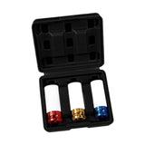 1/2-inch Thin Wall Impact Deep Lug Nut Socket Set Wheel Protector Color Coded Black Box