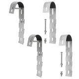 Maxbell 4Pcs Balcony Solar Panel Mounting Brackets Professional Solar Module Holders