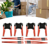 Furniture Moving Straps Shoulder Strap for Mattresses Piano Furniture Movers Anti Slip Style