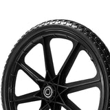 Maxbell 2 Pieces 20" Flat Free Tires Wheelbarrow Wheels for Lawn Carts Utility Carts