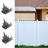 Maxbell 24x Intruder Deterrent Fence Wall Spikes Metal for Home Security Improvement