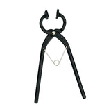 Maxbell Flat Pliers Press Flatten Pliers Stainless Steel Pliers Leather Press Pliers