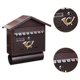 Maxbell Wall Mounted Mailbox Suggestion Box Office Residential Gate Newspaper Holder