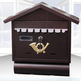 Maxbell Wall Mounted Mailbox Suggestion Box Office Residential Gate Newspaper Holder