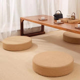 Woven Seat Cushion Flat Meditation Cushion for Tea Ceremony Living Room Home 6 cm Height