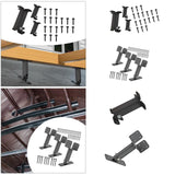 Roof Riser Beam Bracket Spare Part Patio High Strength Garage Beam Mount Kit 10cmx7cmx14cm 3Pcs