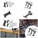 Roof Riser Beam Bracket Spare Part Patio High Strength Garage Beam Mount Kit 10cmx7cmx14cm 3Pcs