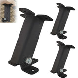 Roof Riser Beam Bracket Spare Part Patio High Strength Garage Beam Mount Kit 10cmx7cmx14cm 3Pcs