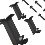 Roof Riser Beam Bracket Spare Part Patio High Strength Garage Beam Mount Kit 10cmx7cmx14cm 3Pcs