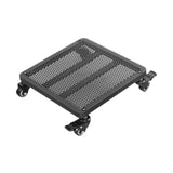 Maxbell Movable Plantpot Tray Heavy Duty Pot Trolley for Patio Indoor Outdoor Garden Black