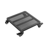 Maxbell Movable Plantpot Tray Heavy Duty Pot Trolley for Patio Indoor Outdoor Garden Black