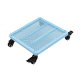 Maxbell Movable Plantpot Tray Heavy Duty Pot Trolley for Patio Indoor Outdoor Garden Blue