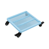 Maxbell Movable Plantpot Tray Heavy Duty Pot Trolley for Patio Indoor Outdoor Garden Blue