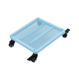 Maxbell Movable Plantpot Tray Heavy Duty Pot Trolley for Patio Indoor Outdoor Garden Blue