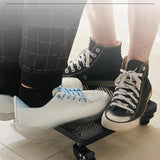 Maxbell Movable Plantpot Tray Heavy Duty Pot Trolley for Patio Indoor Outdoor Garden Blue