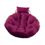 Hanging Chair Cushion Round Seat Cushion Pillow for Living Room Garden Patio Violet