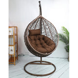 Hanging Chair Cushion Round Seat Cushion Pillow for Living Room Garden Patio Coffee