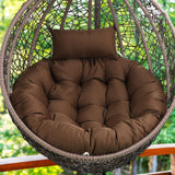 Hanging Chair Cushion Round Seat Cushion Pillow for Living Room Garden Patio Coffee