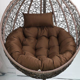 Hanging Chair Cushion Round Seat Cushion Pillow for Living Room Garden Patio Coffee