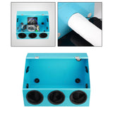 Maxbell Grinding Polishing Box Engraving Dustproof Box for Buffing Engraving Sanding 55x35x35cm
