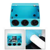 Maxbell Grinding Polishing Box Engraving Dustproof Box for Buffing Engraving Sanding 40x30x30cm