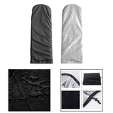 Maxbell Folding Ladder Cover Portable Stepladder Protector for Garden Farmhouse Lawn Black