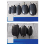 Maxbell 2xInflatable Pipe Plug Easy to Use Balloon Plug Manual Pipe Pressure Test Plug DN 50mm