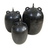 Maxbell 2xInflatable Pipe Plug Easy to Use Balloon Plug Manual Pipe Pressure Test Plug DN 50mm