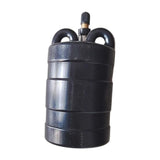 Maxbell 2xInflatable Pipe Plug Easy to Use Balloon Plug Manual Pipe Pressure Test Plug DN 50mm