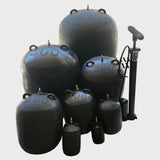 Maxbell 2xInflatable Pipe Plug Easy to Use Balloon Plug Manual Pipe Pressure Test Plug DN 50mm