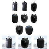 Maxbell 2xInflatable Pipe Plug Easy to Use Balloon Plug Manual Pipe Pressure Test Plug DN 50mm