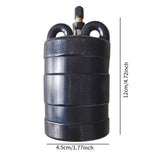 Maxbell 2xInflatable Pipe Plug Easy to Use Balloon Plug Manual Pipe Pressure Test Plug DN 50mm