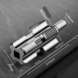 Maxbell PVC Pipe Threader Opener Thread Maker Tools for Electric Drill Supplies Home 1 Thread Maker