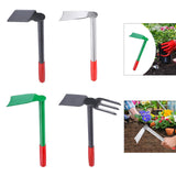 Maxbell Garden Hoe Portable 35 cm Hand Hoe for Transplanting Loosening Soil Planting Black