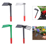 Maxbell Garden Hoe Portable 35 cm Hand Hoe for Transplanting Loosening Soil Planting Black