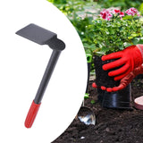 Maxbell Garden Hoe Portable 35 cm Hand Hoe for Transplanting Loosening Soil Planting Black