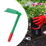 Maxbell Garden Hoe Portable 35 cm Hand Hoe for Transplanting Loosening Soil Planting Green