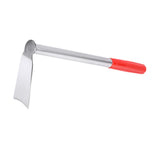 Maxbell Garden Hoe Portable 35 cm Hand Hoe for Transplanting Loosening Soil Planting Silver