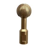 Maxbell Sphere Rotary Burr Power Carving Tool for Angle Grinder Wood Carving 10mm Interface
