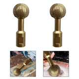 Maxbell Sphere Rotary Burr Power Carving Tool for Angle Grinder Wood Carving 10mm Interface